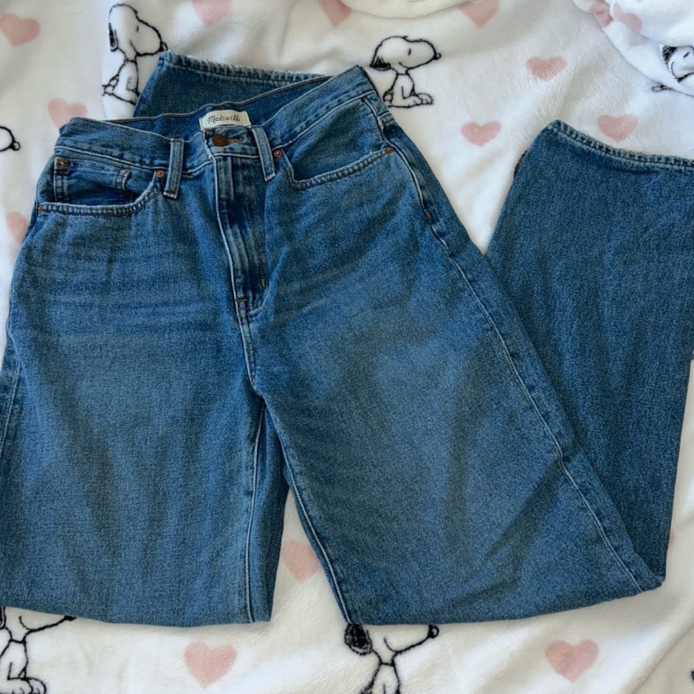 Madewell Baggy Straight Jeans